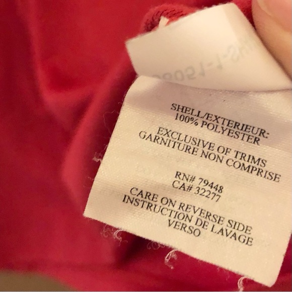 Marmot Jackson Hole Embroidered Quarter Zip Pullover Red Men’s Size Medium - Picture 5 of 10